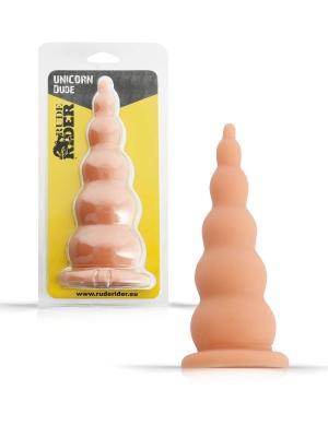 RudeRider Unicorn Dude, 19 cm, Flesh