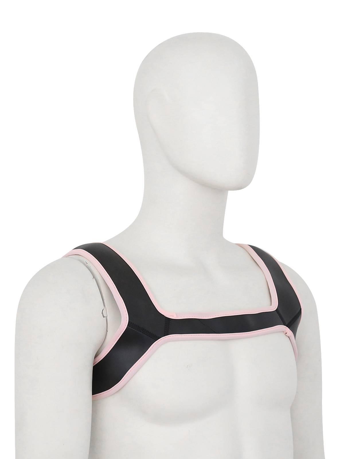 Rude Rider Neoprene Harness Black/Pink, L size