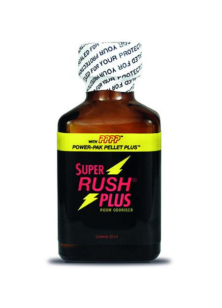 SUPER RUSH PLUS Black IP Boxed 25ml - Room Odoriser with PPPP POWER-PAK PELLET Plus