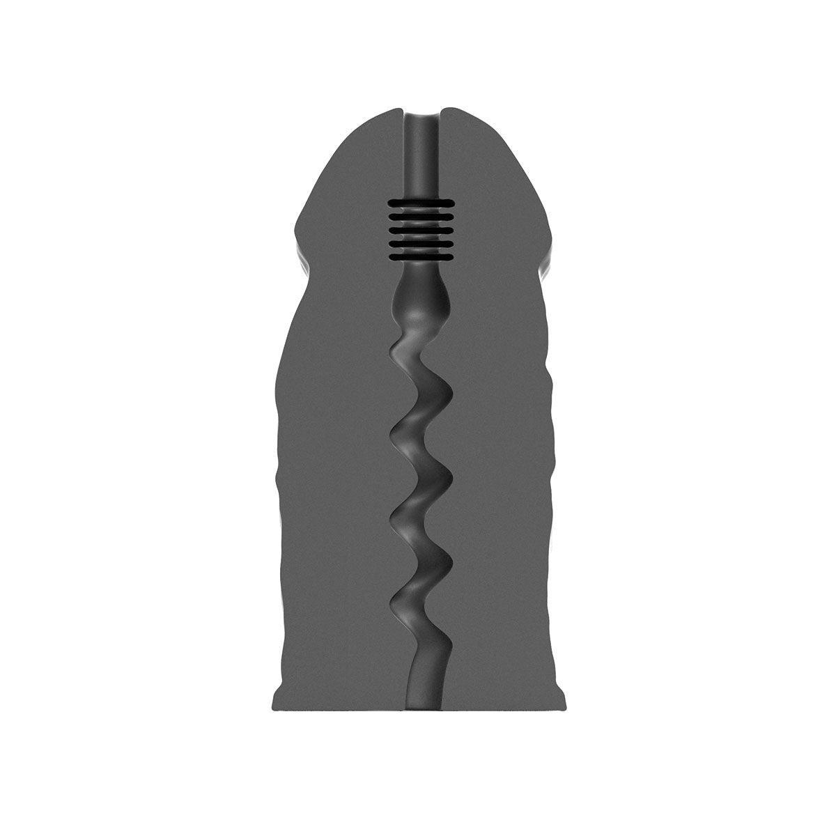 All Black E-Boy Masturbator, 22 cm