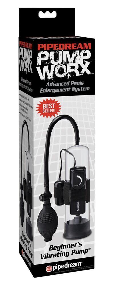 Pump Worx Beginners Vibrating Pump, Black, 19 cm