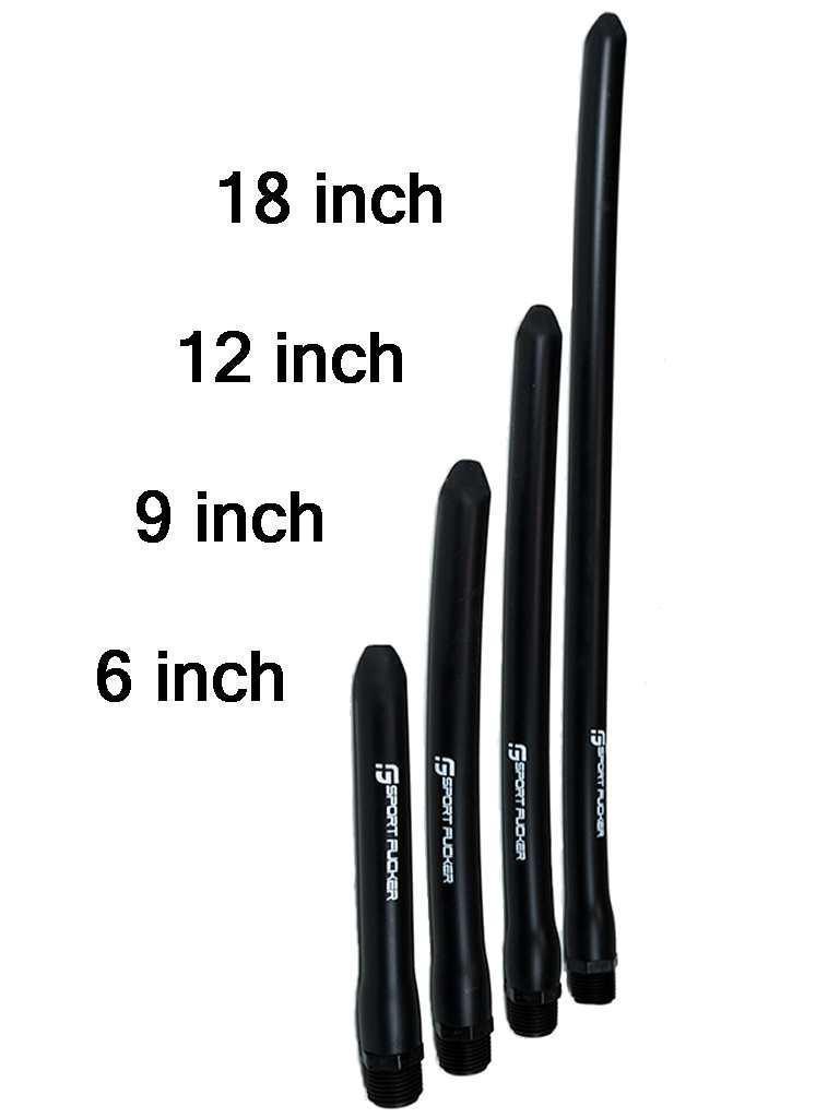 Sport Fucker Locker Room Anal Shower Nozzle, 15 cm, Black