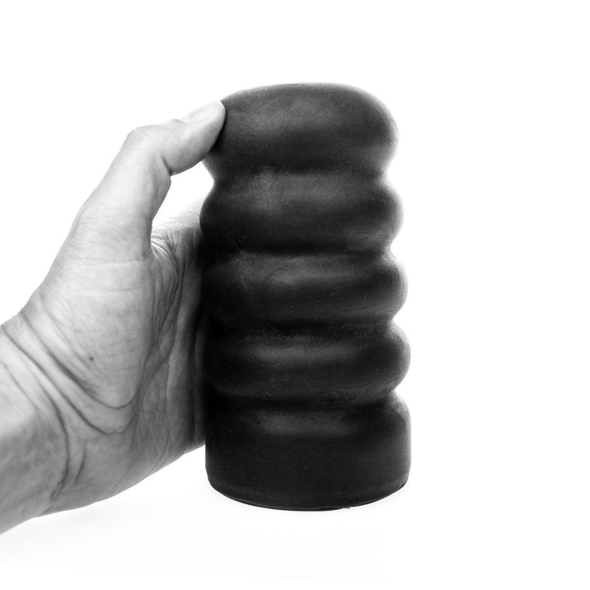 All Black Twink Masturbator, 17 cm