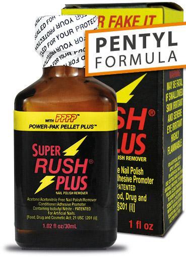 SUPER RUSH PLUS Black PENTYL Boxed 25ml - Leather Cleaner with PPPP POWER-PAK PELLET Plus