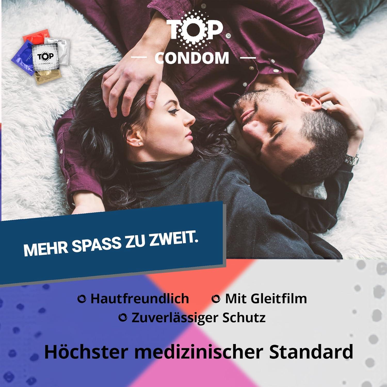 TOP Condoms Profi Mix: All Star-Pack - Variety of pleasure, Packs of 100