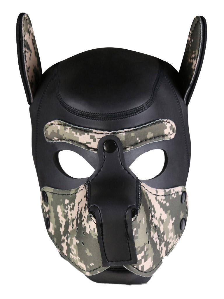 RudeRider Neoprene Puppy Hood Camo, L size