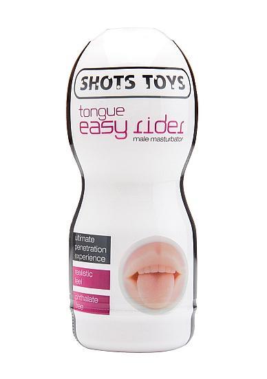 Easy Rider - Tongue Masturbator, 15,7 cm, Flesh