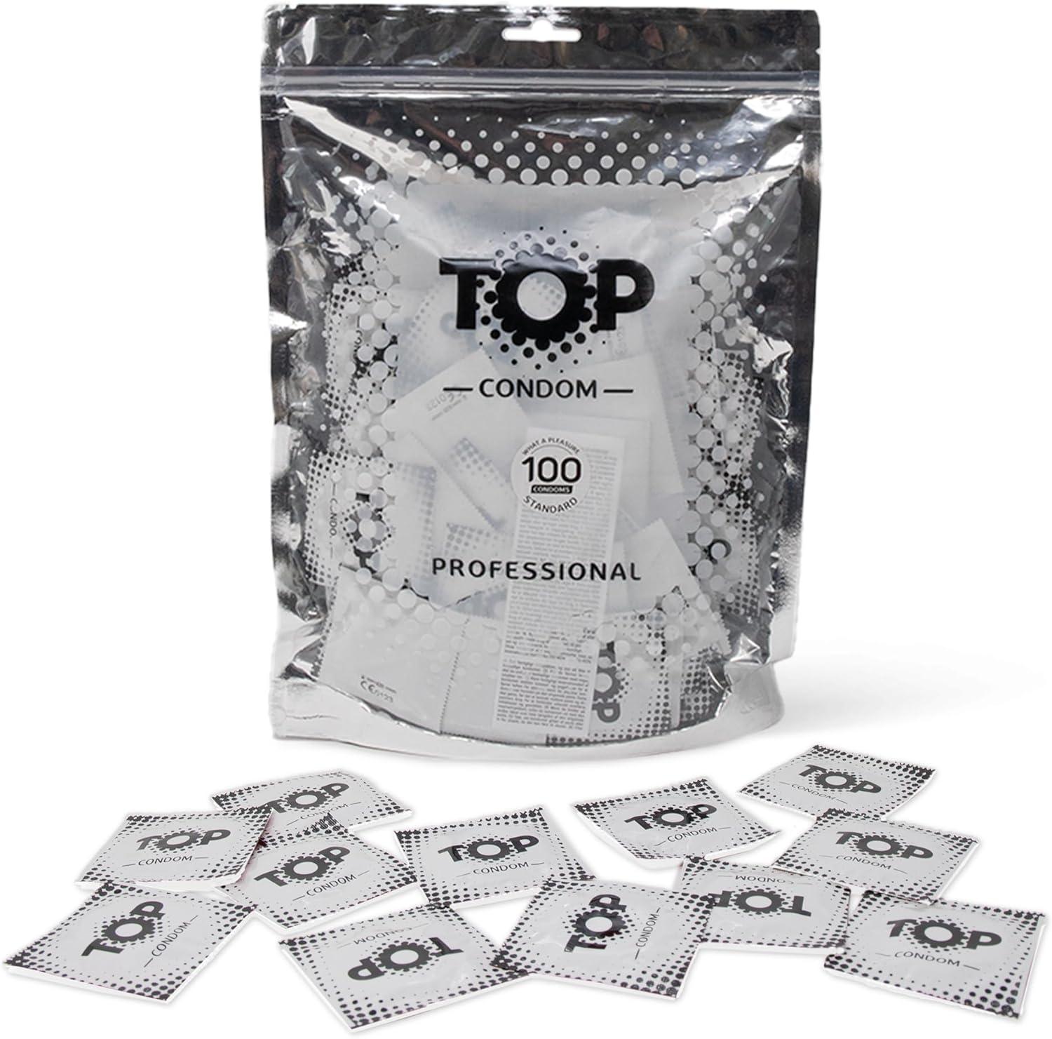 TOP Condoms Standard: What A Pleasure - Standard Fun, Packs of 100