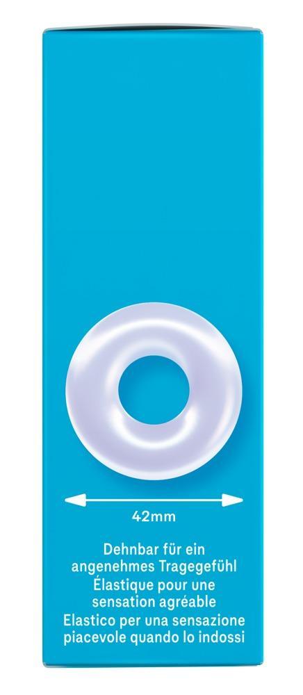 Durex Pleasure Ring, Cockring, Clear