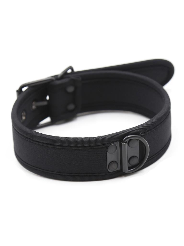 Rude Rider Neoprene Puppy Collar Black