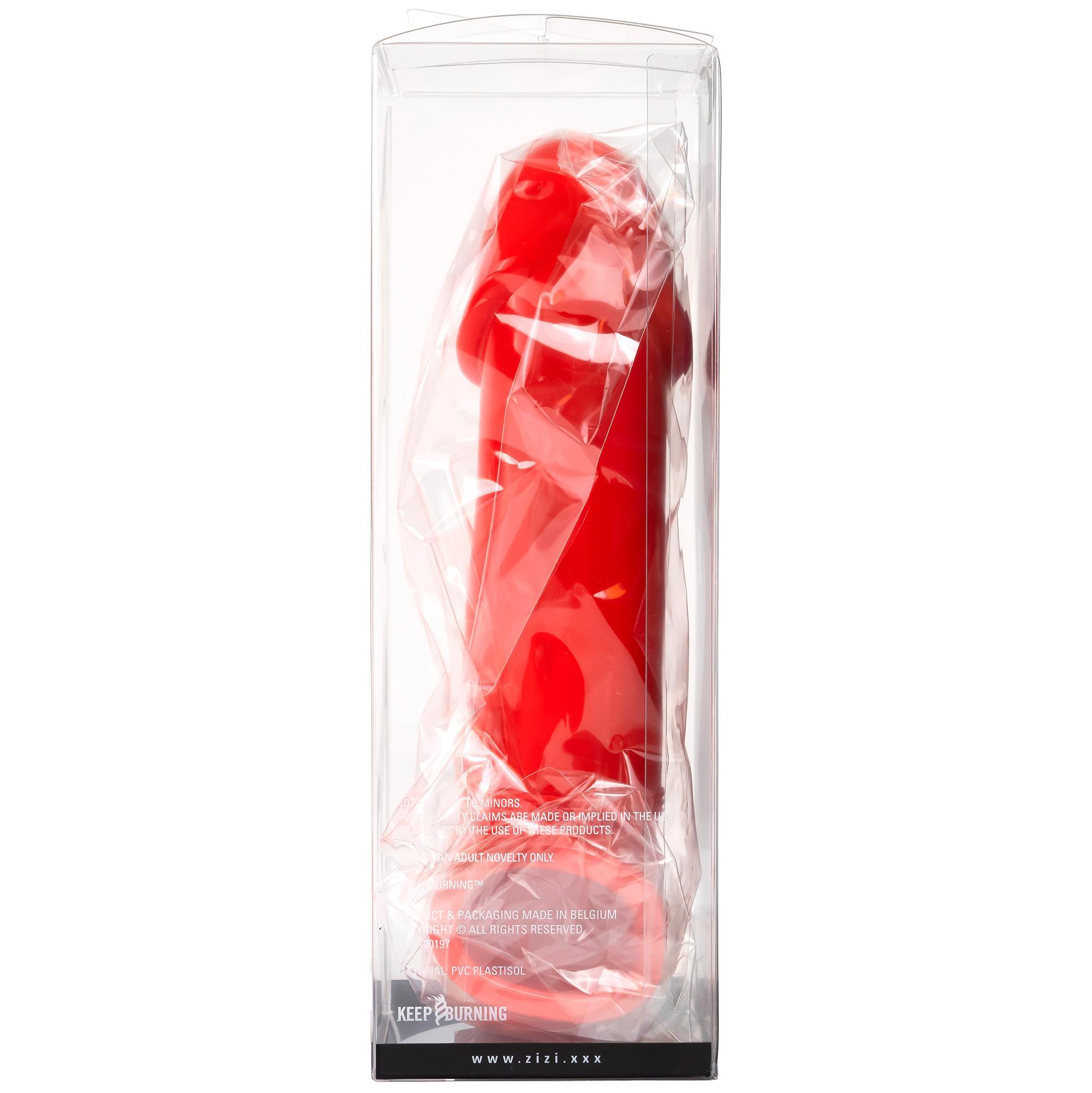 ZIZI XXX Megamen Bite Sleeve, 19 cm, Red