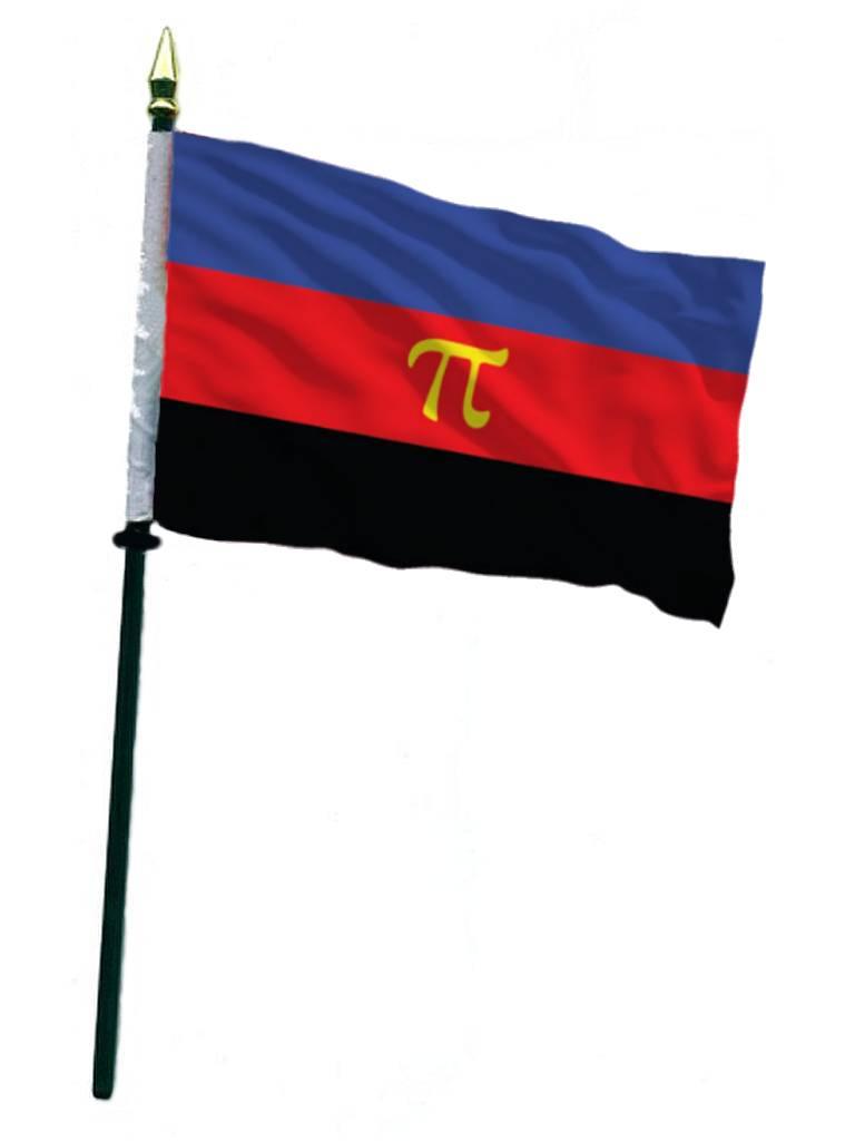 Polyamory Pride Hand Flag