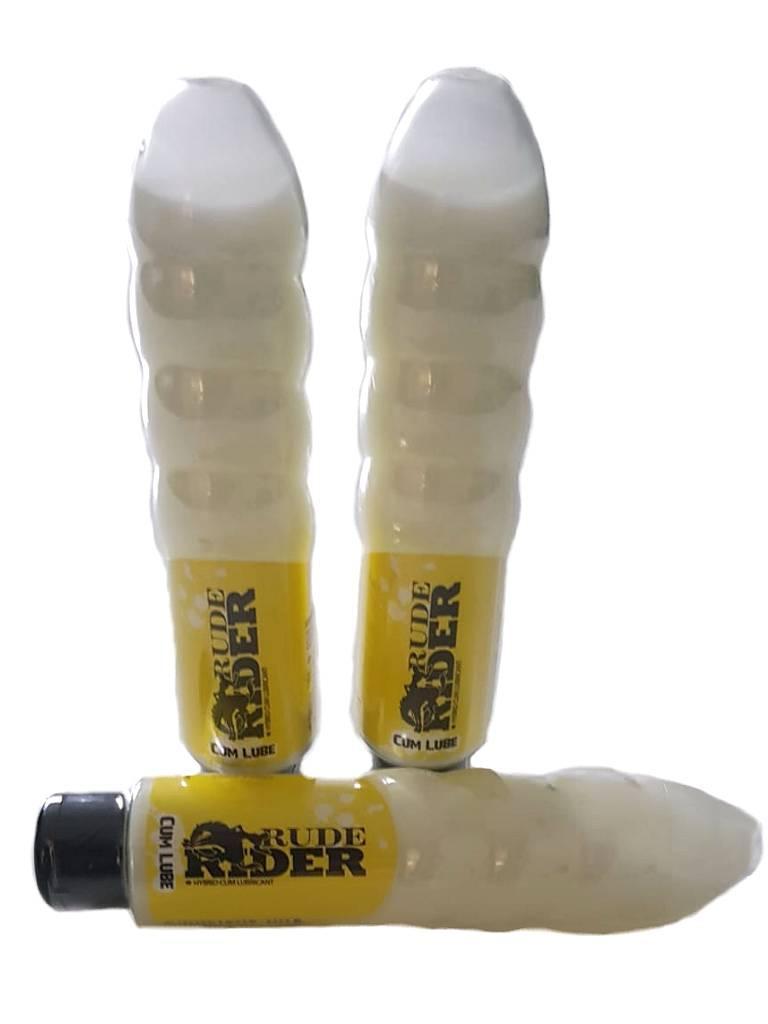 Rude Rider Cum Lube, Hybrid Based Lubricant, 175ml in Dildo Toy Bottle (17 cm, Ø 4,1 cm)
