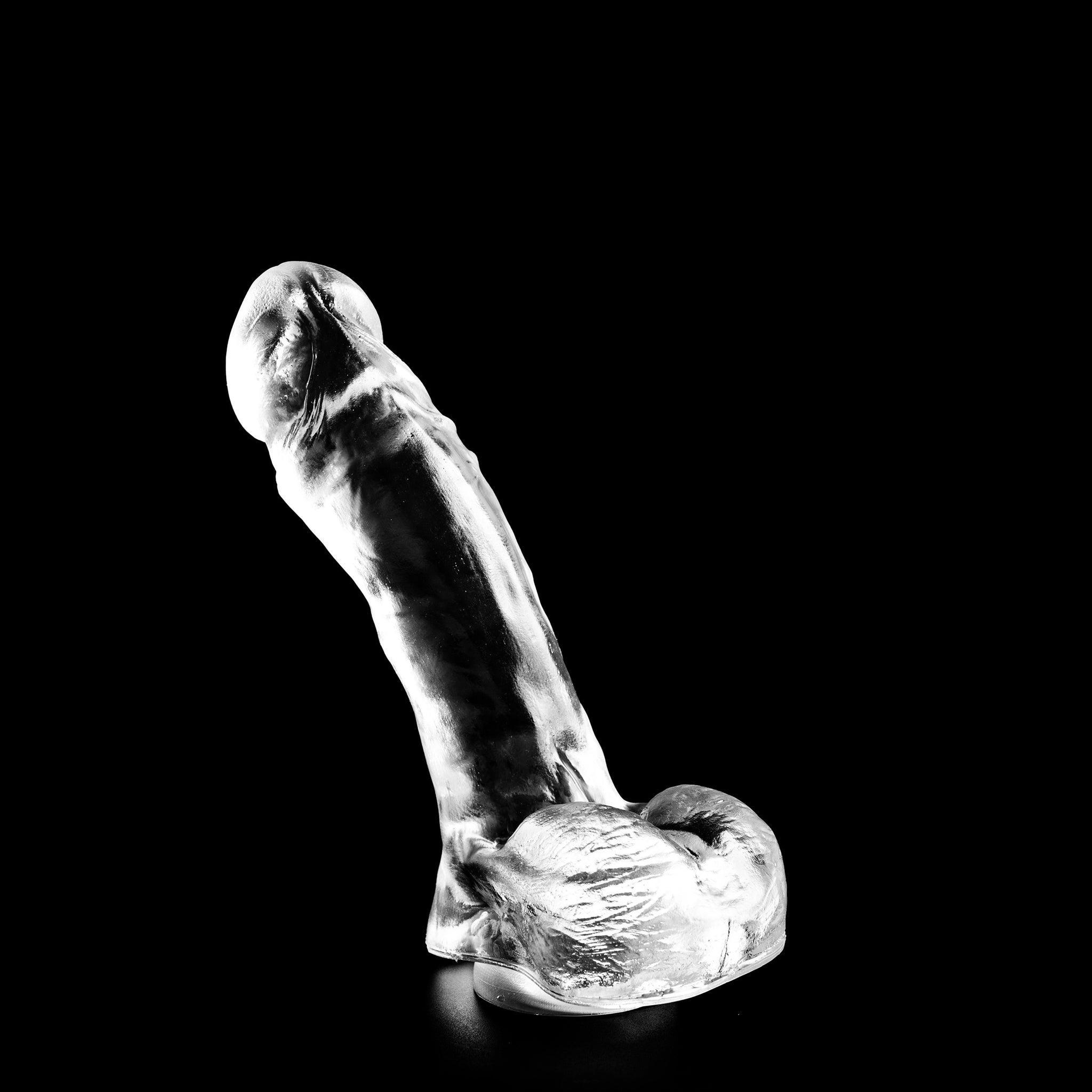 Dark Crystal Luk Dildo, 30,5 cm, Clear