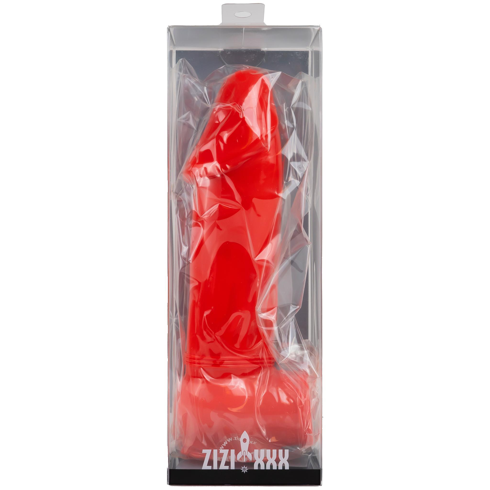 ZIZI XXX Megamen Bite Sleeve, 19 cm, Red