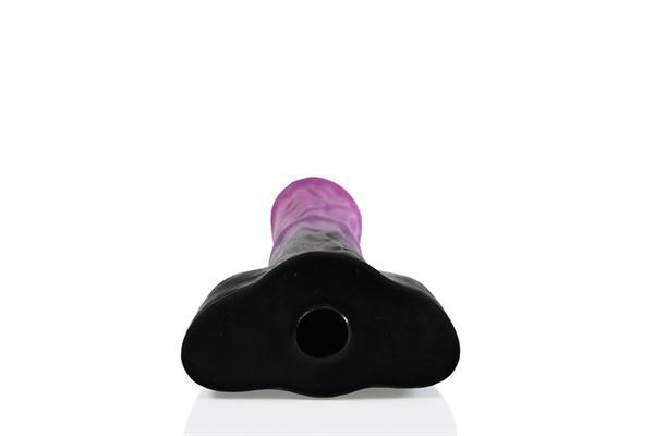 HellHound Trojan Dildo Small, 22 cm, Black & Purple