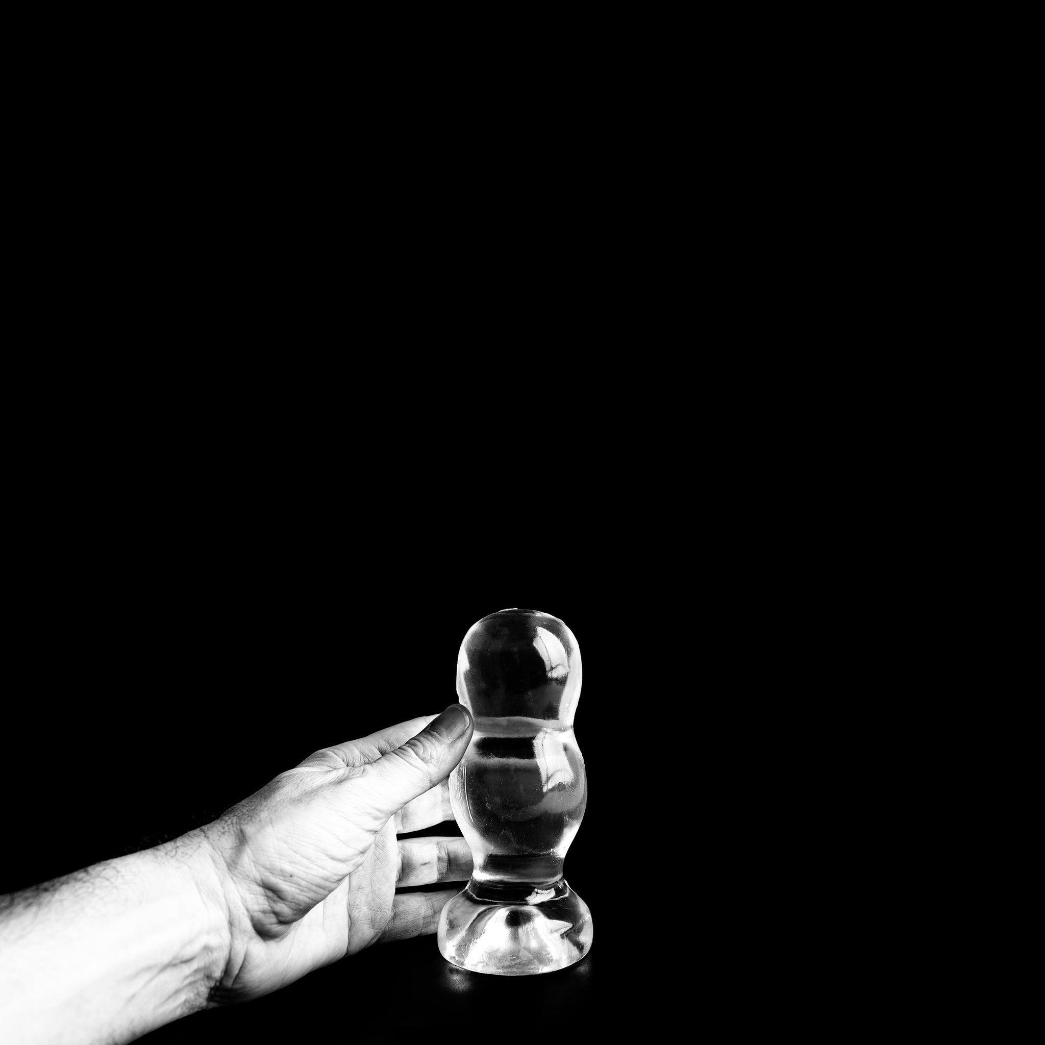 Dark Crystal Caleb Butt Plug, 15,5 cm, Clear