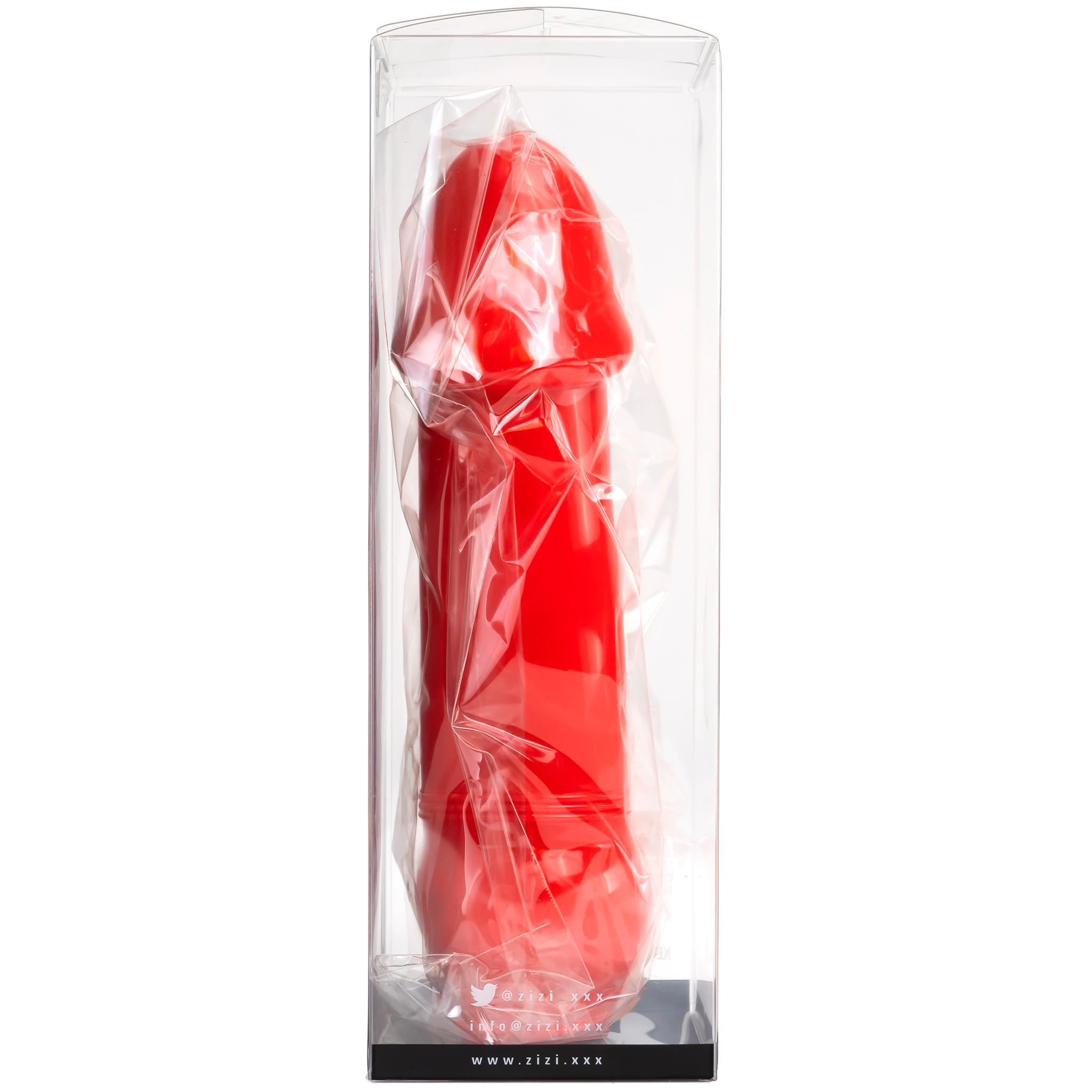 ZIZI XXX Megamen Bite Sleeve, 19 cm, Red