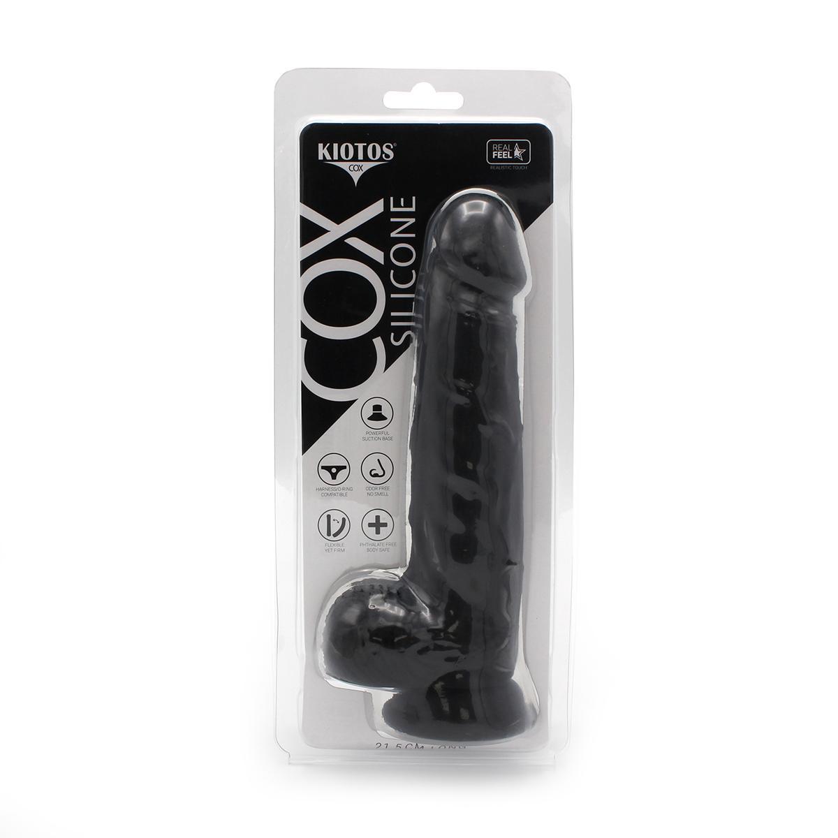 Kiotos COX  042 Silicone, 21,5 cm, Black