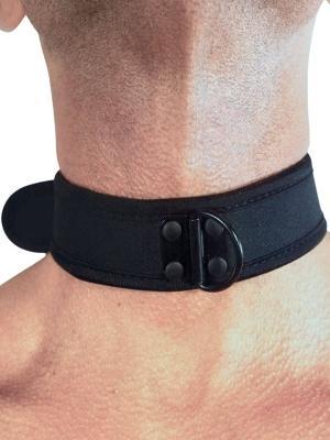 Rude Rider Neoprene Puppy Collar Black