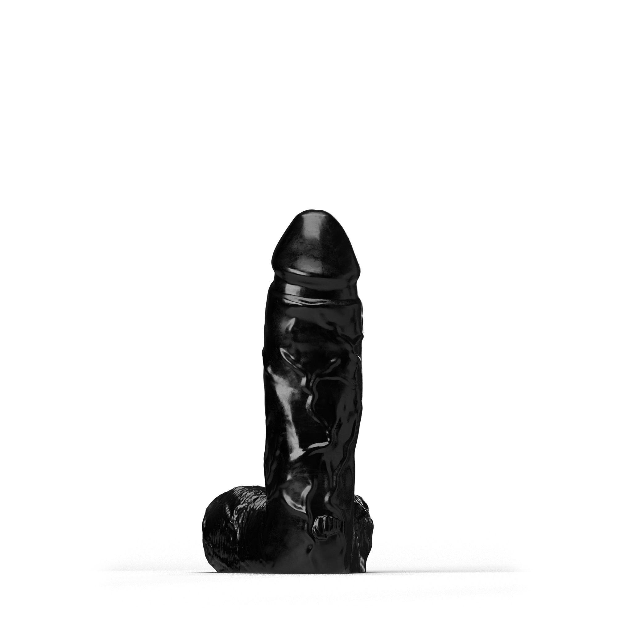 All Black Steroid Racket Dildo, 35 cm