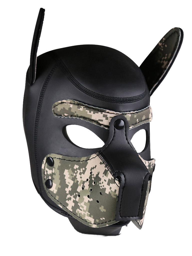 RudeRider Neoprene Puppy Hood Camo, L size