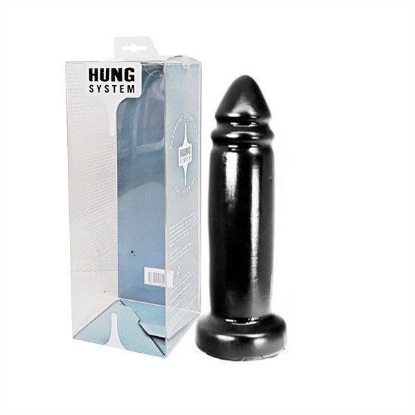 Hung System Dildo Dookie, 27 cm, Black