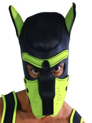 Rude Rider Neoprene Puppy Hood Yellow, L size