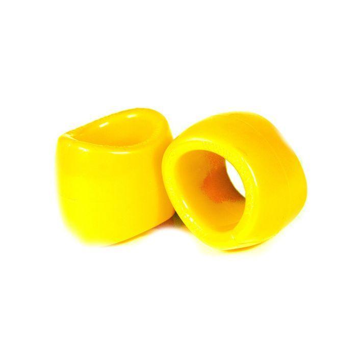 Zizi Plasma 2 X Ballstretchers 40mm out, 20mm in, Yellow Fluo
