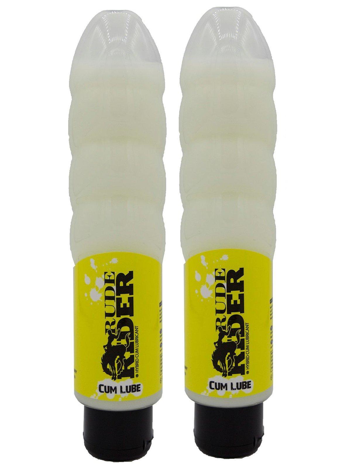Rude Rider Cum Lube, Hybrid Based Lubricant, 175ml in Dildo Toy Bottle (17 cm, Ø 4,1 cm)