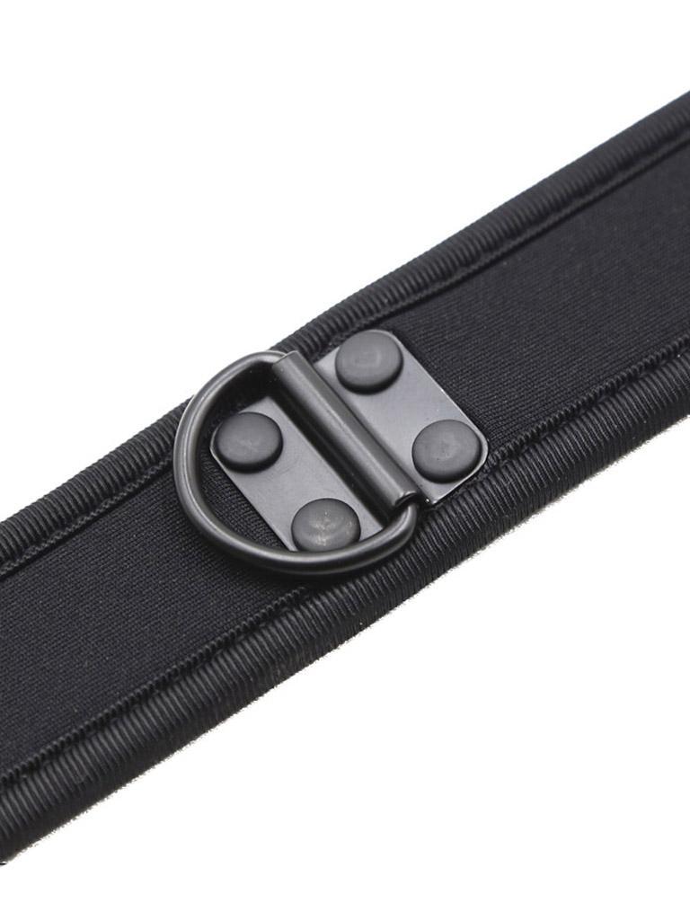 Rude Rider Neoprene Puppy Collar Black