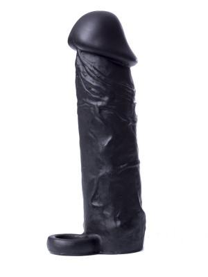 Rude Rider Penis Sleeve Cock Extender, 16,5 cm, Black