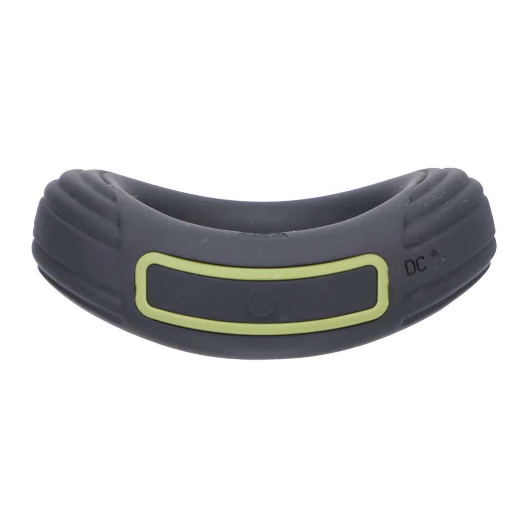 Doc Johnson, Rev Cock Throbber - Vibrating Cockring - Large, 5 cm - Black