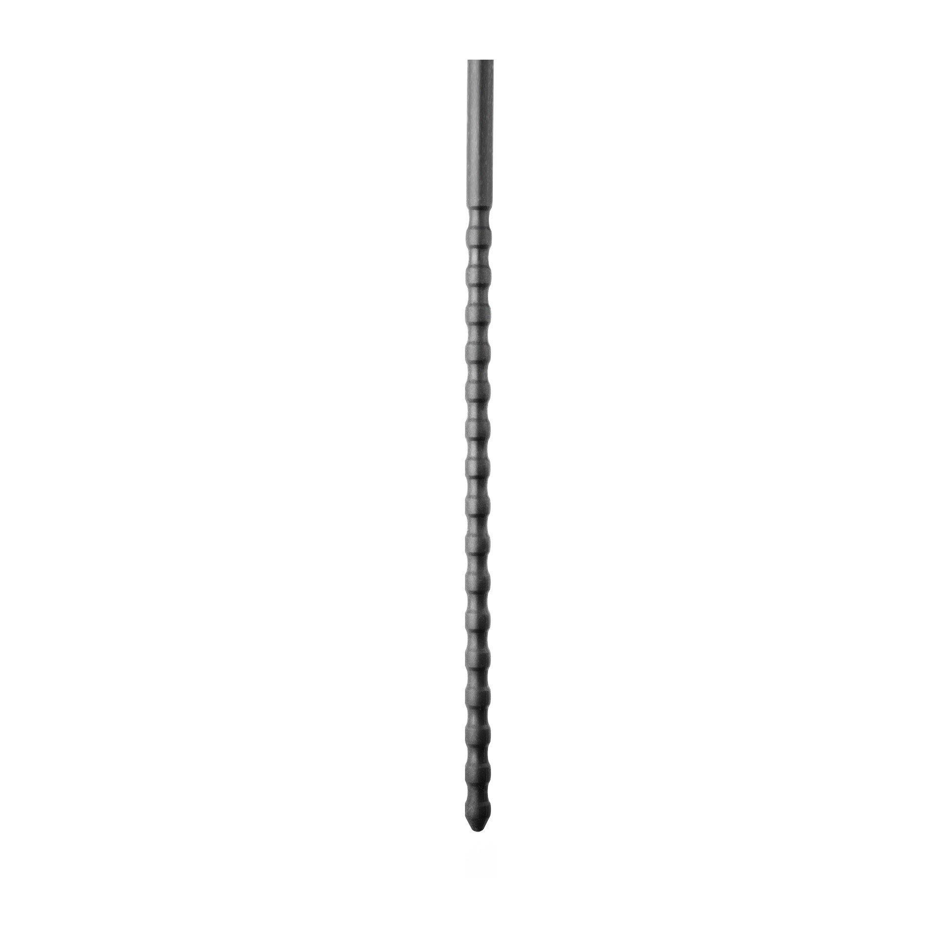 Rippled Silicone Sound, Dilator, Dilatator / Diameter 6-8mm / Length 24cm