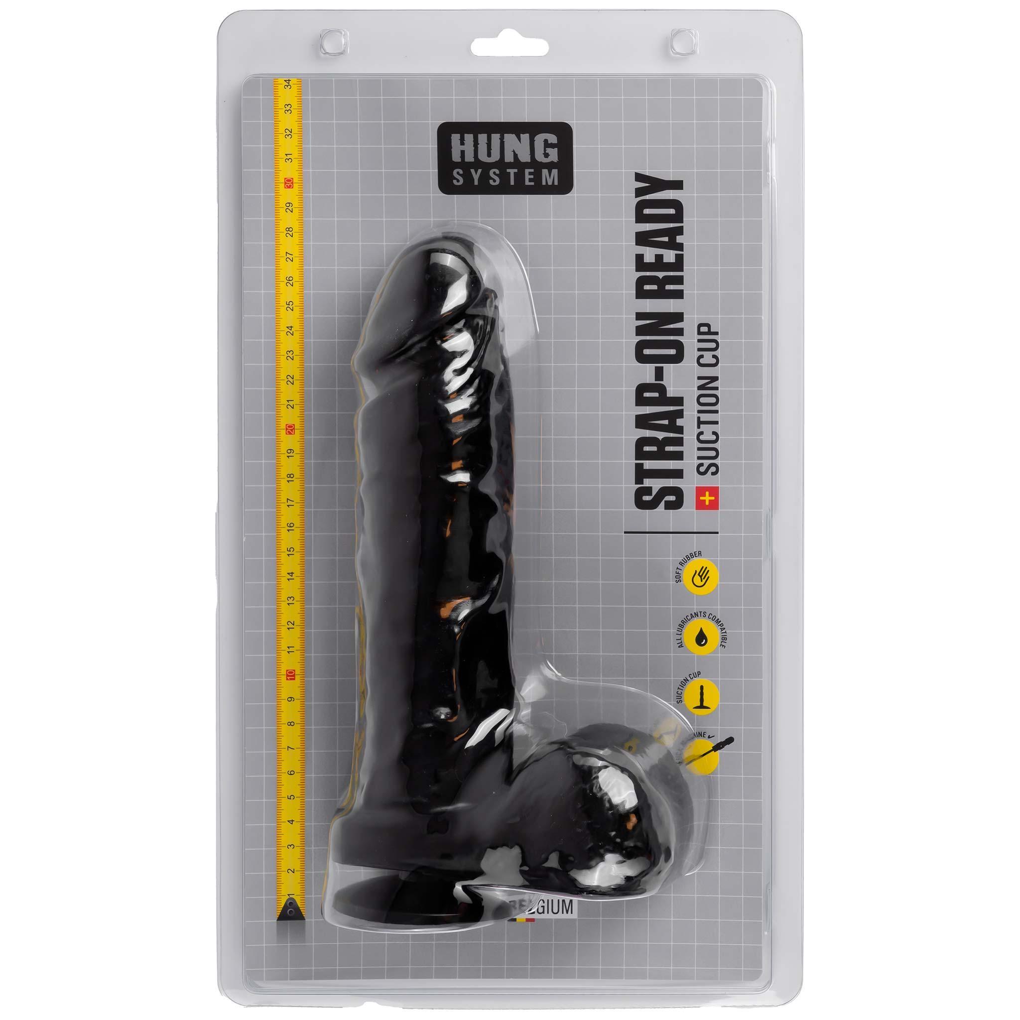 Hung System Dildo Lil L, 25 cm, Black