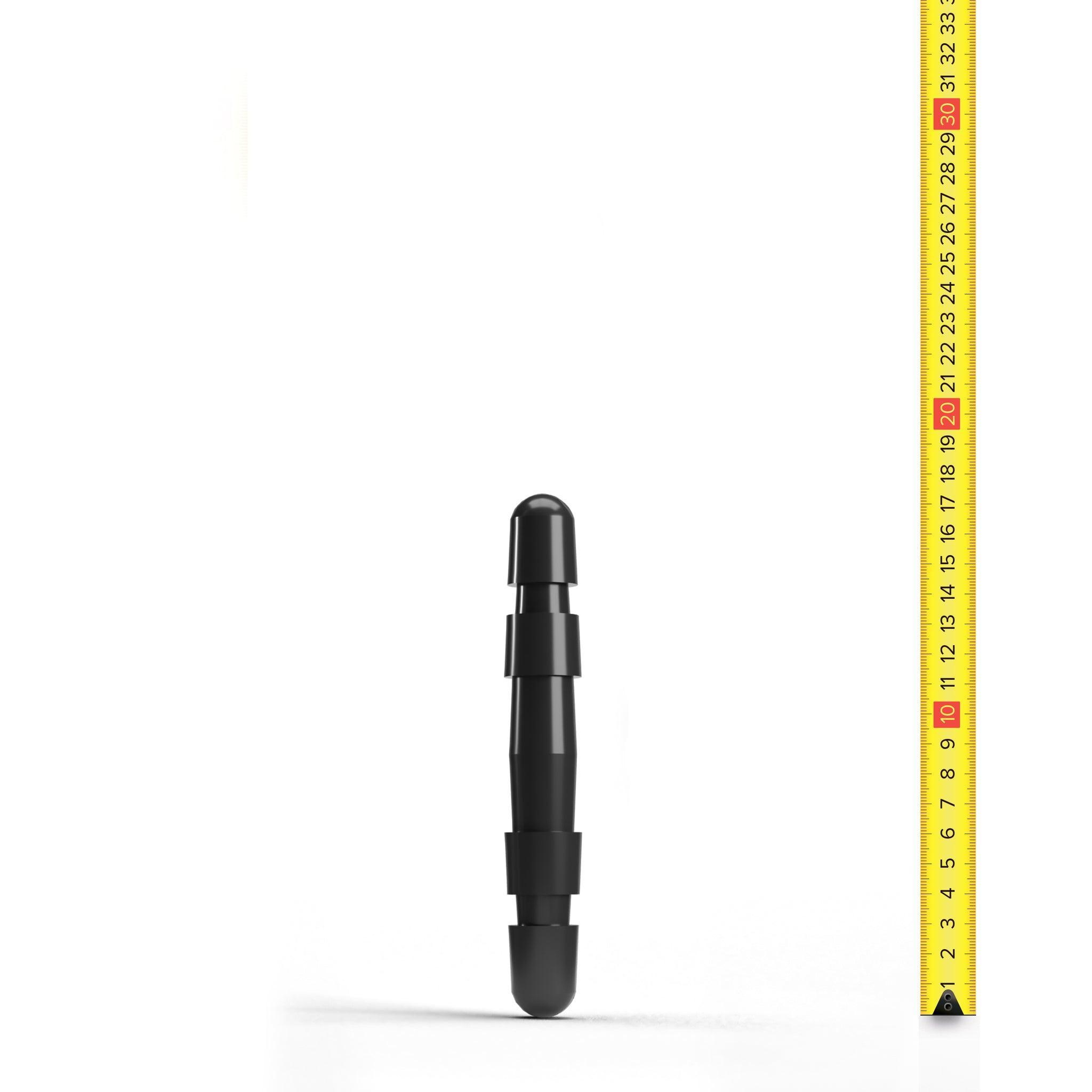 Hung System Insert Plug Easy Double, 17 cm, Black