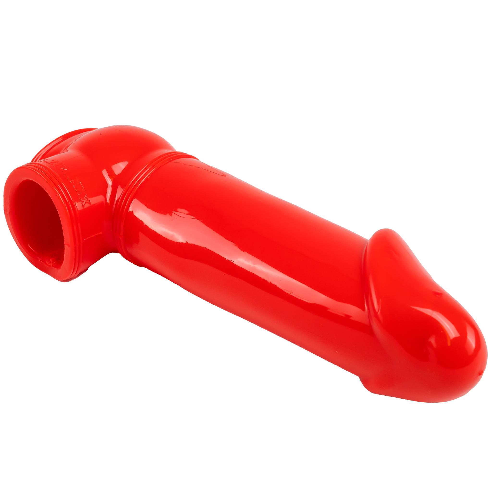ZIZI XXX Megamen Bite Sleeve, 19 cm, Red