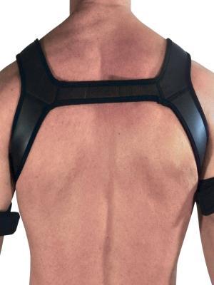 RudeRider Neoprene Harness Black, L size