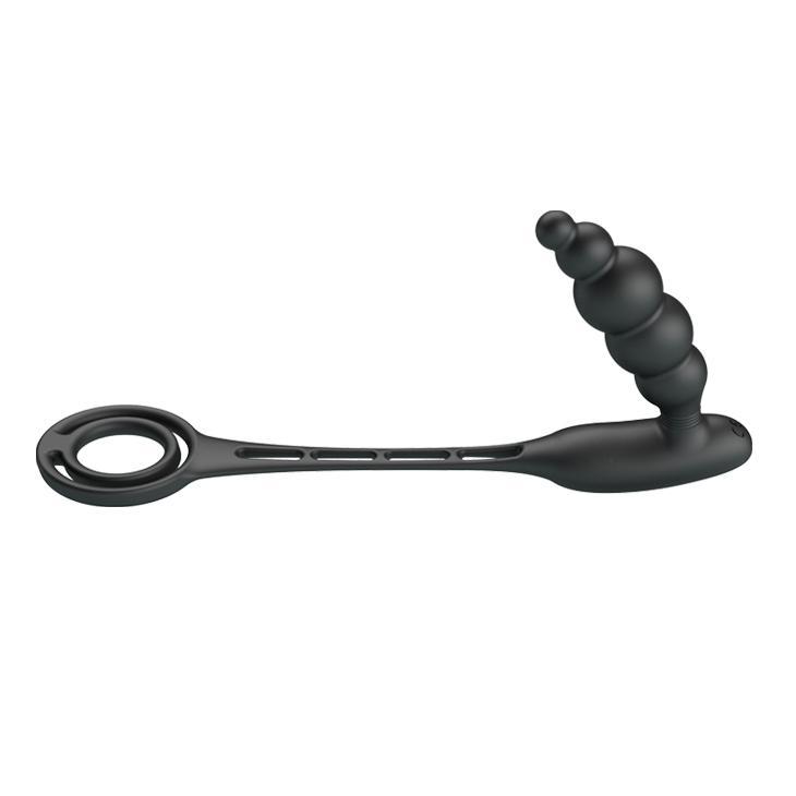 PRETTY LOVE - Vibration Penis Sleeve Iii, 12 functions of vibrationmemoryUSB rechargeablesilicone, waterproof L:212mm W:51mm H:95mm